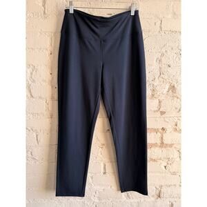 J.Jill Wearever Collection Smooth Fit Slim Leg Ankle Pants Womens S Navy Blue